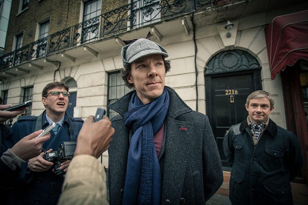 Sherlock Holmes ist eine wiedererkennbare Figur.